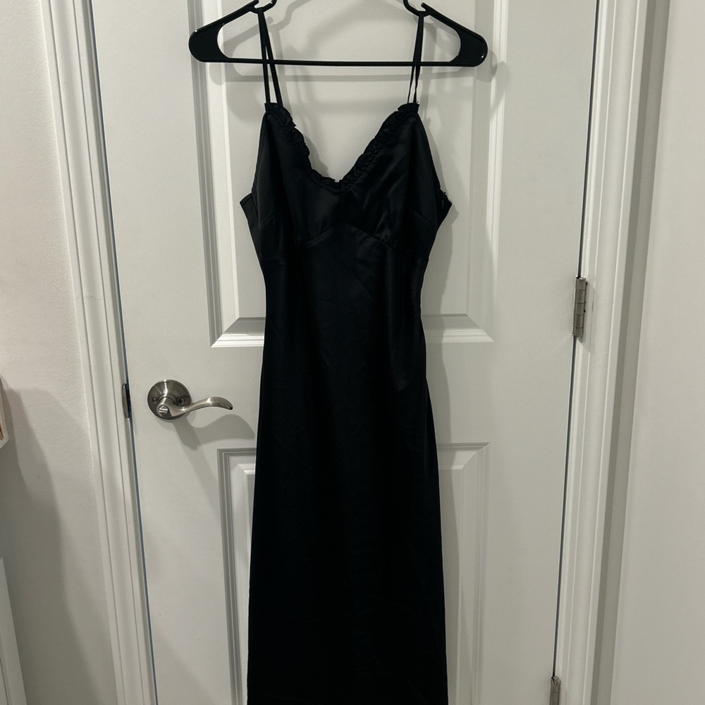 Elegant Black Women's Dress